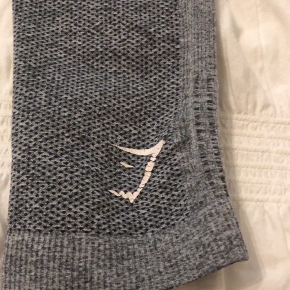 Gymshark OG Gray Ombre Leggings Size Small - Picture 8 of 9